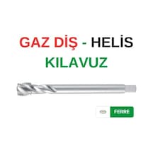 Ferre G 1/8 Gaz Diş Helis Kılavuz