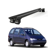 Trio-ı Ford Galaxy 1996-2000 Uyumlu Siyah Kilitli Ara Atkı 135cm Port Bagaj Tavan Barı