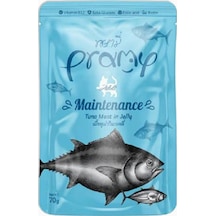 Pramy Jöle İçinde Yağsız Ton Balıklı Yetişkin Kedi Maması 70 G