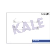 KALE 352345 INTERCOOLER DUCATO 2.3 JTD 06-