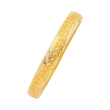 14 Ayar Altın Hediyelik Bilezik Yaprak Model 7 Gram