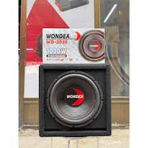 Wd-3038 L Port Mini Kare Kabinli 30 Cm Subwoofer Bas 1000wat 350w Rms Bufır