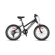 Kron Xc75 20 Jant 7 Vites 28 CM V-fren Çocuk Bisikleti -Mat Siyah-Mor-Gri Siyah - Mor