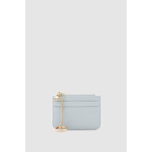 Shule Bags Nook Fermuarlı Charm Kartlık Bebe Mavi