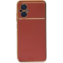 Xiaomi Poco M5 Kılıf Volet Silikon - Kırmızı Evimdeyokyok