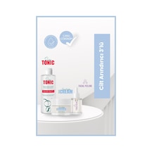 Cilt Arındırıcı 3'lü -glikolik Asit Tonik 200 Ml&hydra Face Cream 50 Ml&facial Peeling Serumu 30 Ml