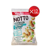 Yayla Notto Yoğurt Ve Mevsim Yeşillikleri Çeşnili Nohut Cipsi 55 G X12