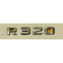 Mercedes Uyumlu Yazı R 320 Krom
