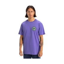 Quıksılver Quiksilver Circle Back Erkek Mor Tişört Pmg0 Mor