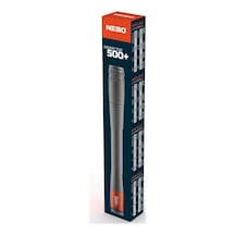 1000 Inspector 500 Lümen Şarjlı Fener Gri