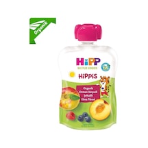 Hipp Organik Orman Meyveli Şeftalili Elma Püresi 100 G 8'li Avantaj Paketi Mıchu
