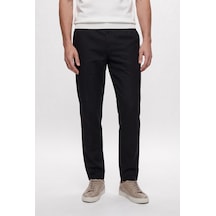 D'S Damat Ds Damat Comfort Fit Kahverengi Keten Karışımlı Chino Pantolon 6hc03ort01350 Çok Renkli