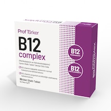 Proftürker B12 Complex 30 Dilaltı Tablet