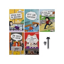 Asiye 5 Kitap - Halenur Çalışan Gürbüz +2 Ayracı