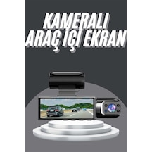 Drnds Video Ve Fotoğraf Kaydedici Sürüş Kamerası Ön Ve Arka Çift Kameralı