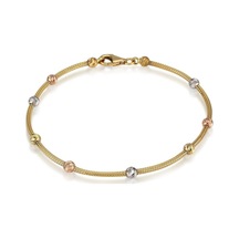 Altın Top Dorika Bileklik 14K Gold Sarı Altın