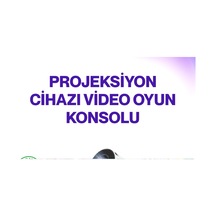 2.4g Kablosuz Destekli Oyun Ve Film Projeksiyonu Ev Kullanımı İçin 01724238