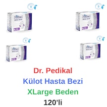 Dr. Pedical - Külot Yaşlı Yetişkin Hasta Bezi Xlarge Beden 120'li XL