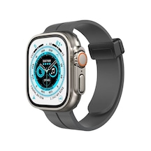 Newface Apple Watch 38mm Kr412 Elegance Stylısh Kordon - Füme