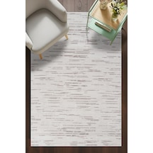 Villadia Home Textile Kaymaz Taban Modern Desen Halı Yolluk Leke Tutmaz Kolay Temizlenir Koridor Salon Yatak Mutfak Odası Vd4040kahve Kahve