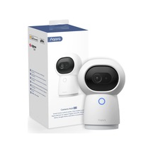 Hub G3 Kamera, Aı Destekli Güvenlik Kamerası, Yüz Ve Hareket Tanıma, Ev Kamerası, 360 Görüş Açısı, 2k Yüksek Çözünürlük, Homekit Alexa Asistan Ifttt Uyumlu, Beyaz Açık Gri