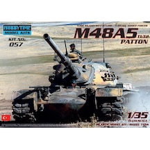 Hobbytime 057 1/35 Ölçek, M48 A5 Patton T1/t2, Plastik Model Kiti-50429
