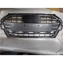 Ön Panjur Krom Çerçeve Krom Çizgili Parlak Gri Sensörlü Audi A4 2018 Ve Sonrası - 8w0853651df Rn4