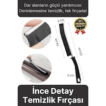 Çok Amaçlı Dayanıklı Pratik Banyo Mutfak Lavabo Ocak Derz Arası İnce Detay Temizlik Fırçası 1 Adet
