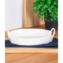 Acar Bhm5371 Hexagon Fırın Kabı 26 Cm Beyaz