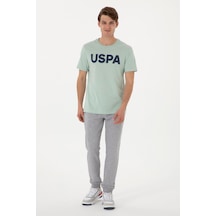 U.S. Polo Assn. Lastikli Bel Slim Fit Erkek Örme Pantolon Herold GRI MELANJ