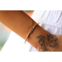 Reis Kuyumculuk T9604 Claw Brown Bangle Altın Bilezik