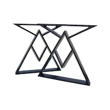 Kütük Masa Ayağı Metal Yemek Masası Ayağı Profil Ayak