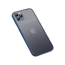 Rba Aksesuar Apple Uyumlu iPhone 13 Pro Max Kılıf Rba Retro Kapak - Lacivert Lacivert