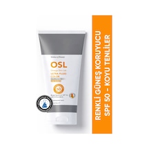 OSL Omega Skin Lab Koyu Tenliler İçin Koruyucu Renkli Güneş Kremi Brown Color SPF50 50 ML