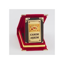 Canım - 655 - Aşkım - Nazblsmm - Plaketi Kırmızı