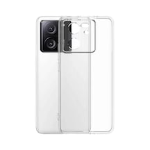 Newface Xiaomi Mi 13t Pro Kılıf Lüx Şeffaf Silikon