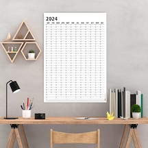 2026 Yıllık Planlayıcı Duvar Takvimi, 2026 Takvim, Büyük Duvar Takvimi, Siyah Beyaz Takvim