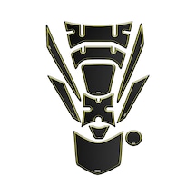 Honda Pcx 2018 - 2020 Uyumlu Tank Pad Set 014 Standart