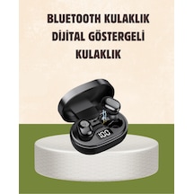 Led Ekranlı Şarjlı Kablosuz Kulak İçi Kulaklık - Diğer