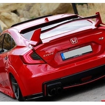 Honda Civic Uyumlu Fc5 Typer Spoiler Fiber