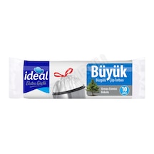 2 Adet İdeal Orman Esintisi Büyük Boy Büzgülü Çöp Torbası 10'lu 65x70