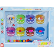 677 Steam Renkler Ve Sayılar Eğitim Tahtası -birliktoys
