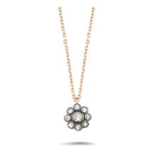 Elmas Montür Rose Altın Kolye 0.5 Cm G-0139712