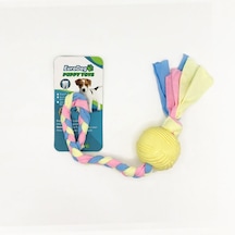Eurodog - 809 - Puppy Toys Sarı Top Diş - Novapazr - Kma Oyuncağı