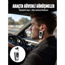 Kablosuz Bluetooth 5.2 Kulaklık Titreşimli Uyarı Ve Uzun Pil Öm