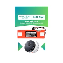 Roborock S7+ Uyumlu Batarya 6400mah Kutulu Robot Süpürge Pil Değişimi