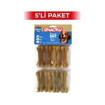 Snacky Natural Köpek Çiğneme Kemiği 7,5 Cm 8'li 5 Paket
