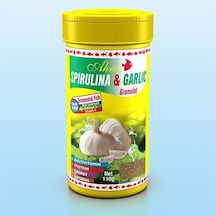 AHM Marin Spirulina Garlic Sarımsaklı Balık Yemi 100ML
