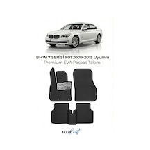 OtoCraft Bmw 7 Serisi F01 2009-2015 Araca Özel 3d Havuzlu Eva Paspas Tam Set 5 Parça