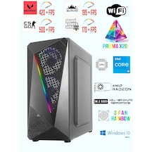 Ramtech Prizma X20 i5-6500 16 GB 1tb Nvme M2 SSD RX580 Dos Oyuncu Masaüstü Bilgisayarı